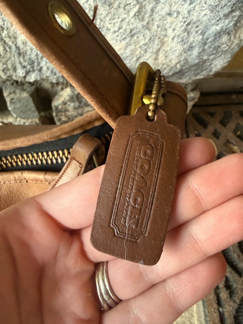 Vintage Coach Leather duffle sac feeder bag - Picture 3 of 8